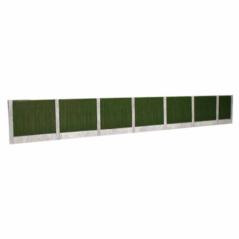 ATD Models OO Gauge Timber Fencing Green with Concrete Posts Card Kit